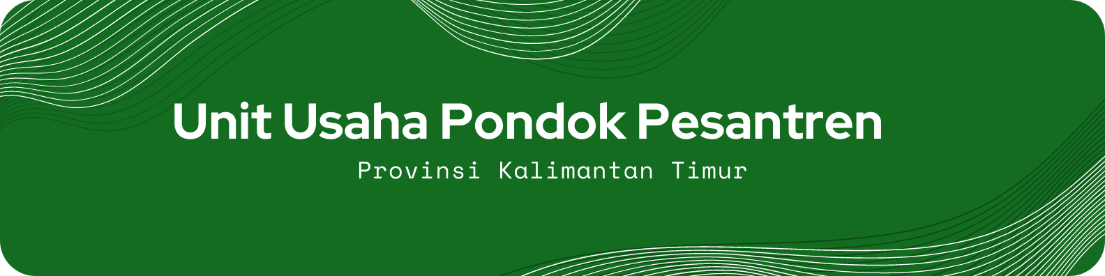 Usaha Pondok Pesantren